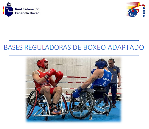 BASES REGULADORAS DEL BOXEO ADAPTADO ESPAÑOL