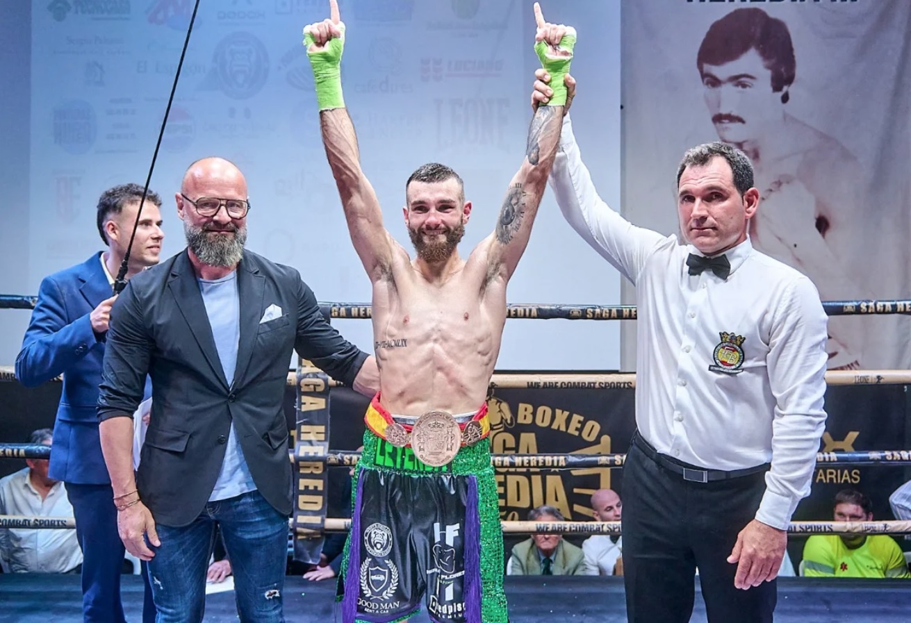 RUBÉN GIL, NUEVO CAMPEÓN DE ESPAÑA DEL PESO PLUMA