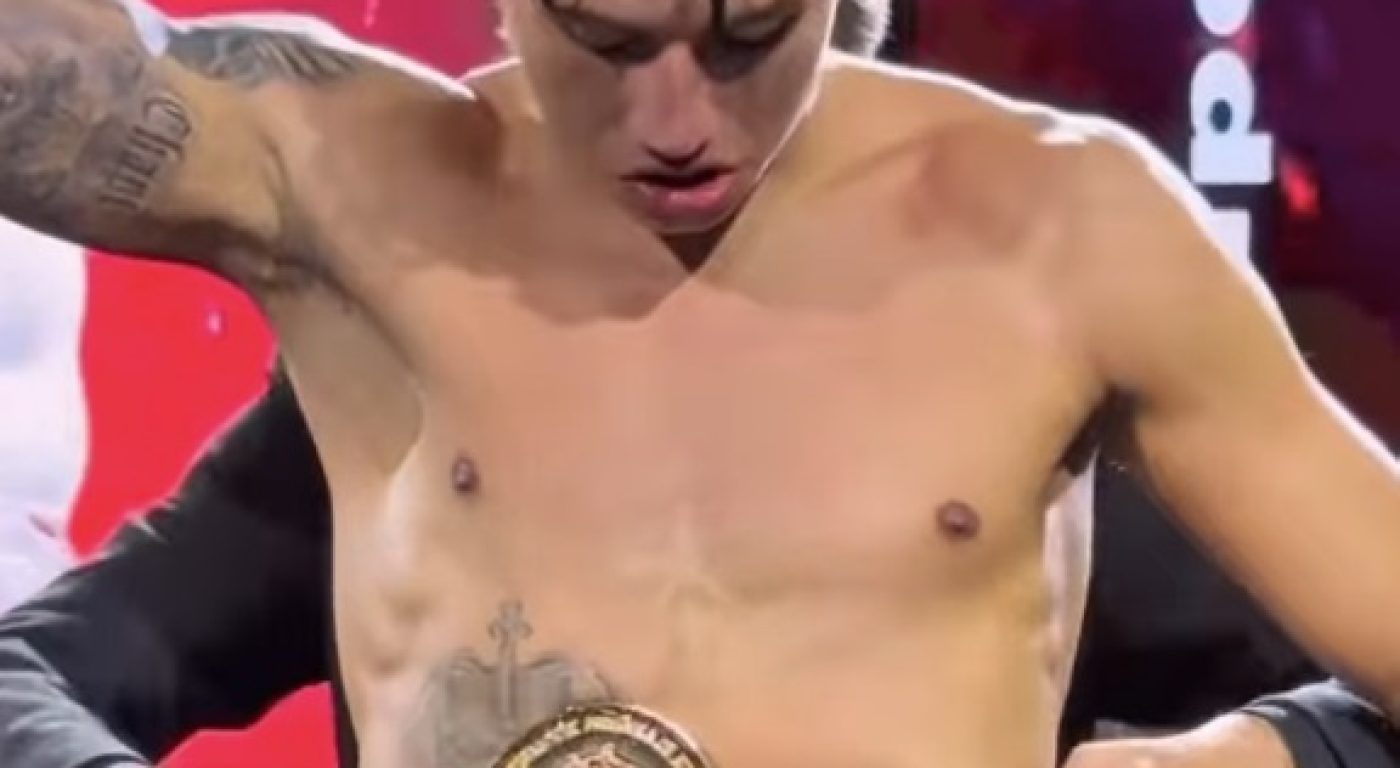 Pinoargote campeón