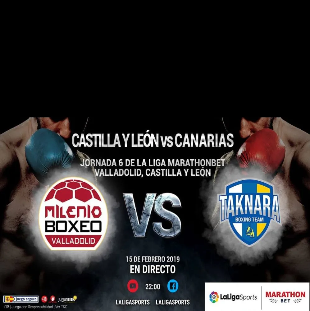 Milenio Boxeo Valladolid busca encabezar el Grupo 1 en su duelo con el canario Taknara