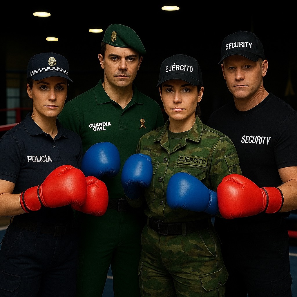 DESARROLLO DEL BOXEO EN CUERPOS Y FUERZAS DE SEGURIDAD