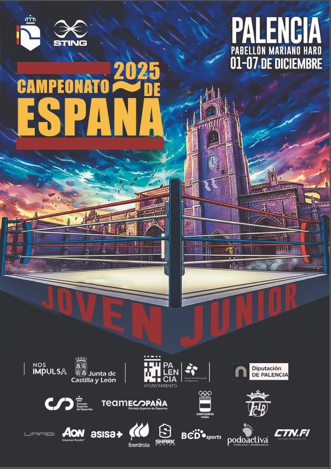 PALENCIA ACOGE LOS CAMPEONATOS DE ESPAÑA JOVEN, JUNIOR Y ESCOLAR 2025, CON LA PARTICIPACIÓN DE MÁS DE 500 DEPORTISTAS