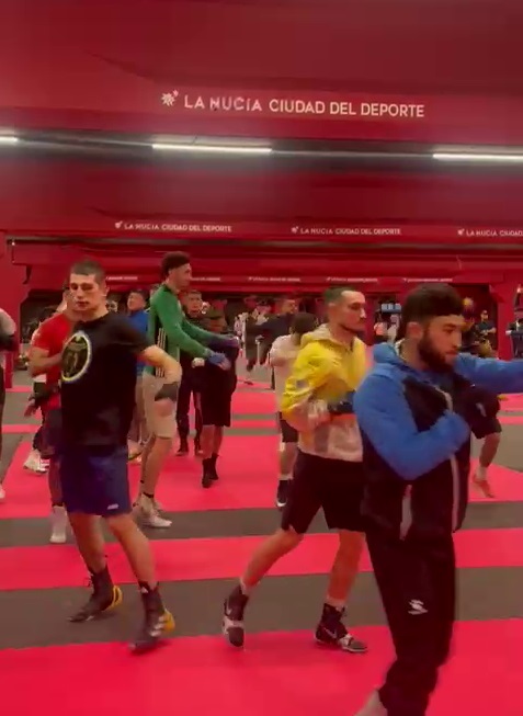 COMIENZA EN LA NUCÍA EL CAMPO DE ENTRENAMIENTO PREVIO A EL BOXAM