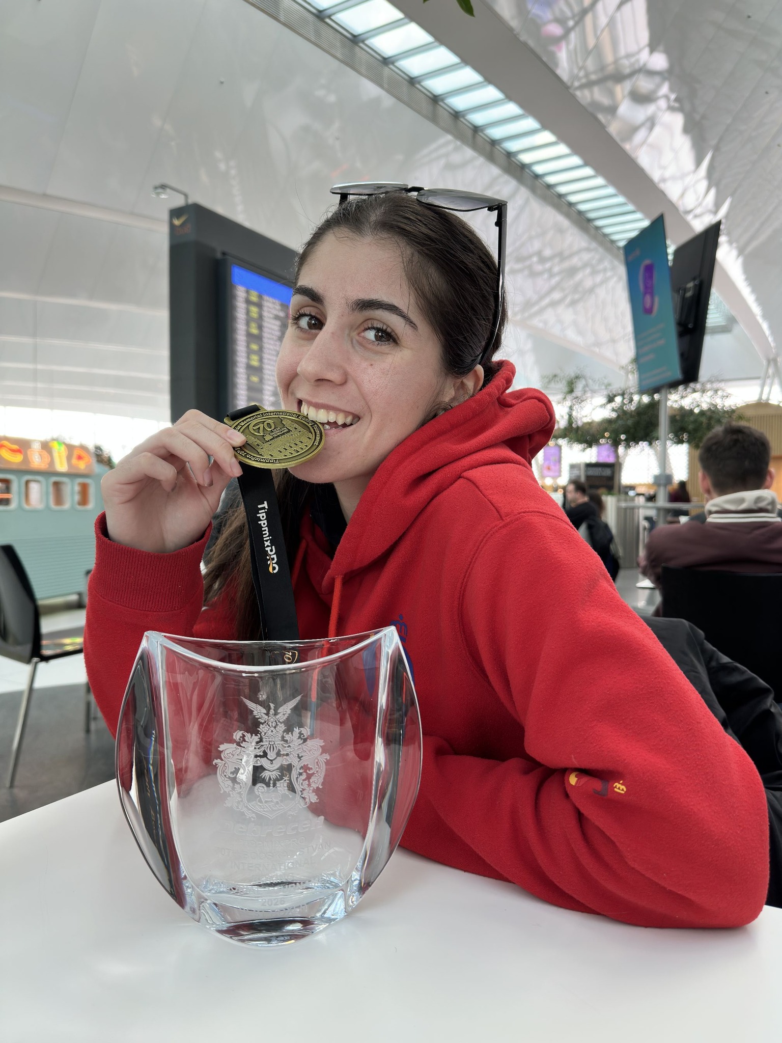 MARTA LÓPEZ LIDERÓ UNA BUENA ACTUACIÓN DEL EQUIPO ESPAÑOL EN DEBRECEN