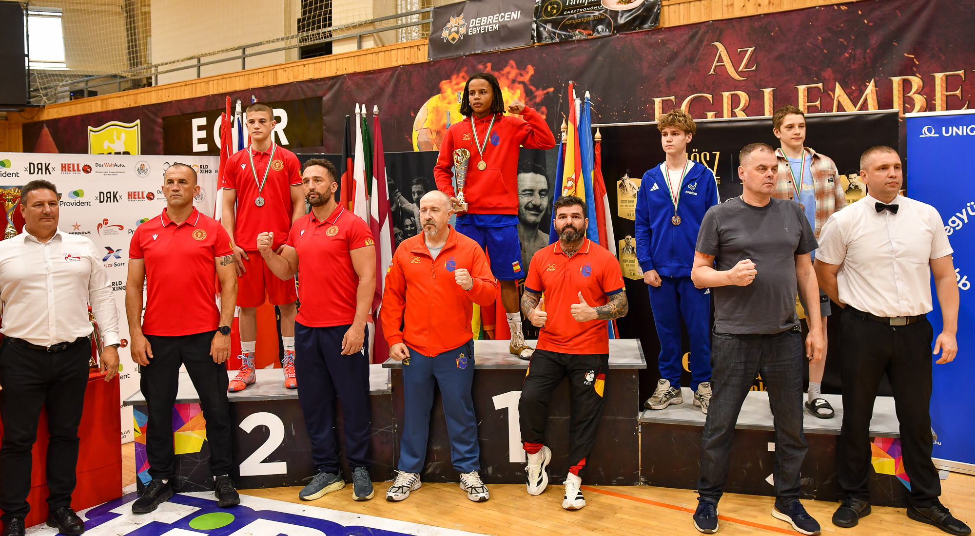 ESPAÑA JUNIOR BRILLA EN EL GERGELY BORNEMISSZA MEMORIAL