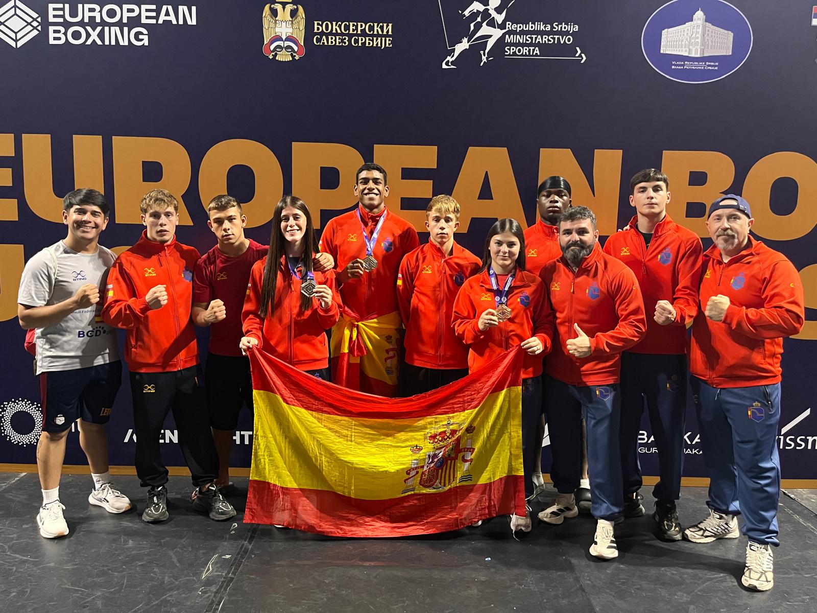 ESPAÑA CUAJÓ UNOS MAGNÍFICOS CAMPEONATOS DE EUROPA U19 CON DOS PLATAS Y UN BRONCE