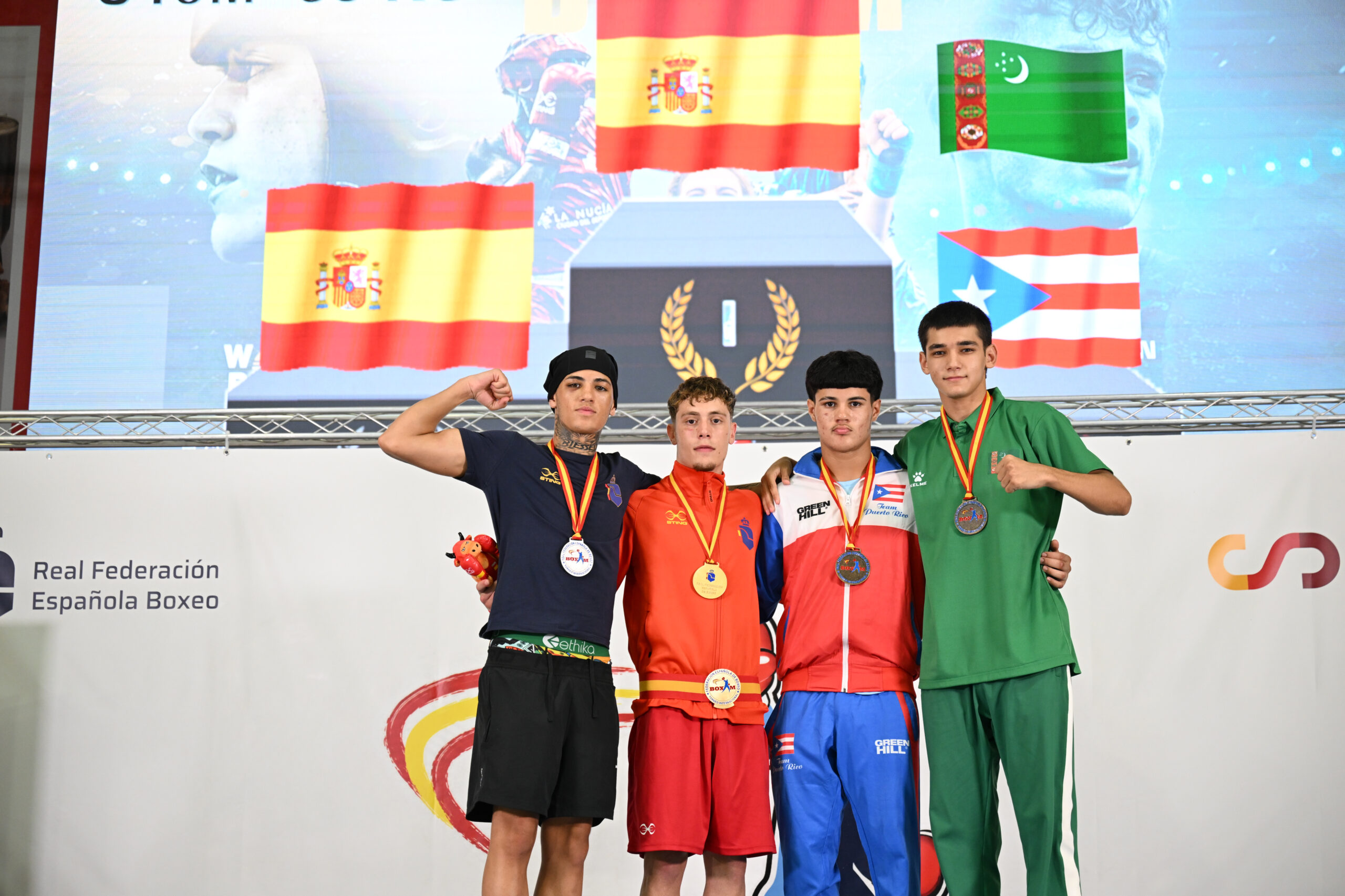ESPAÑA CIERRA UNA GRAN EDICIÓN DEL BOXAM CON CUATRO OROS EN LA CATEGORÍA JOVEN
